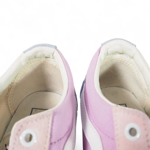 Vans Ward Platform Suede Colorblock Skate Sneakers Pink / Blue / White Women's 8 - Picture 11 of 11